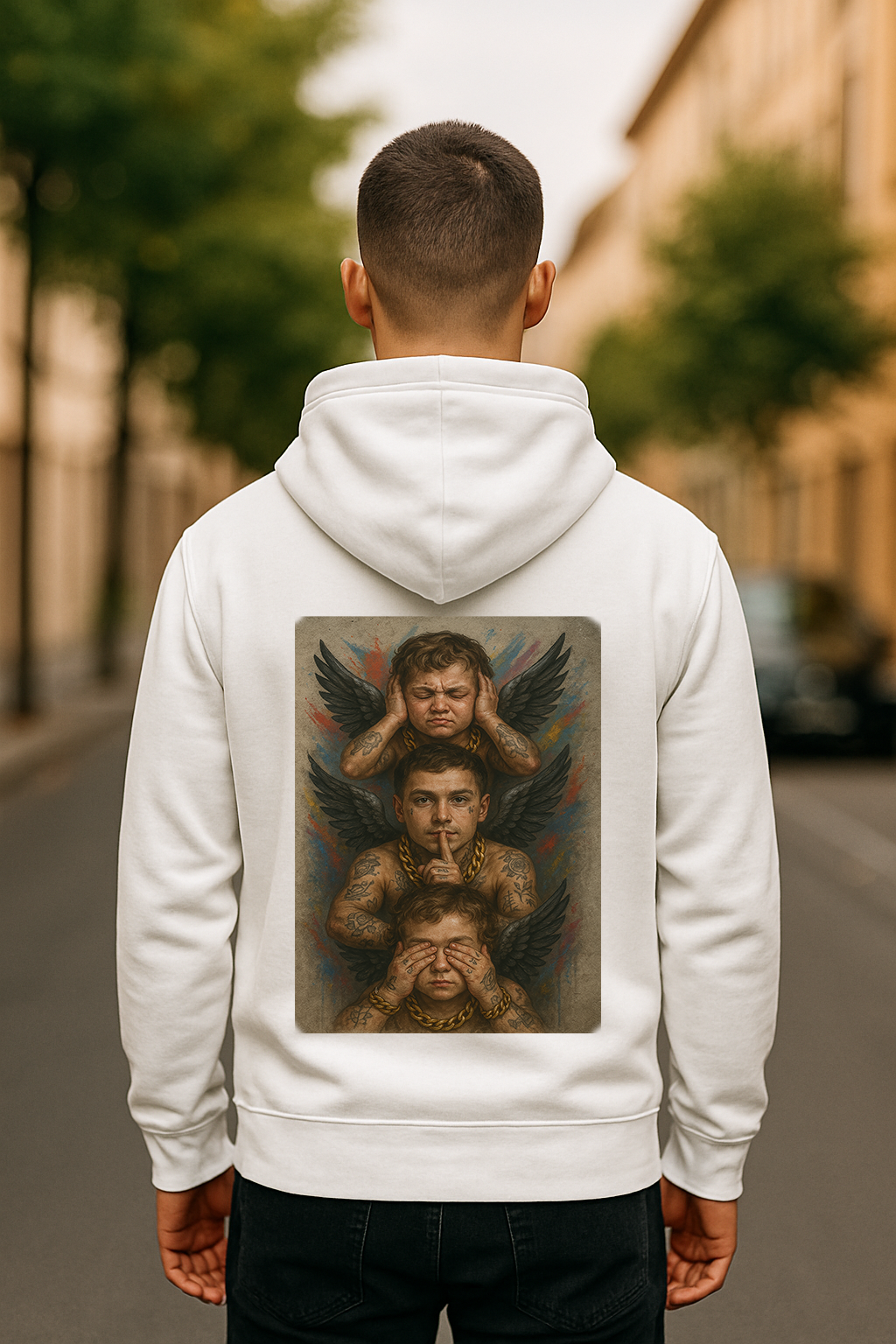 Sudadera con capucha unisex