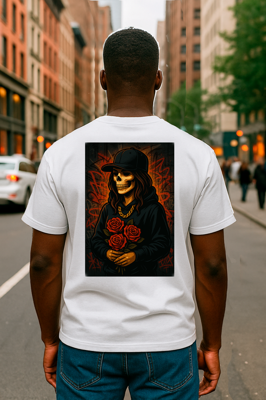 Camiseta gruesa teñida unisex